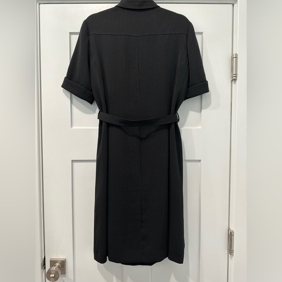Tahari Pinned Stripped Shirt Dress Women’s Size 10 - Picture 2 of 3